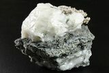 Native Silver in Calcite - Morocco #266123-1